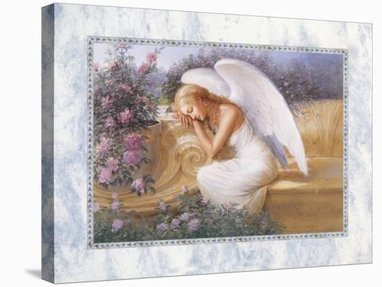 Angel at Rest-Edward Tadiello-Stretched Canvas