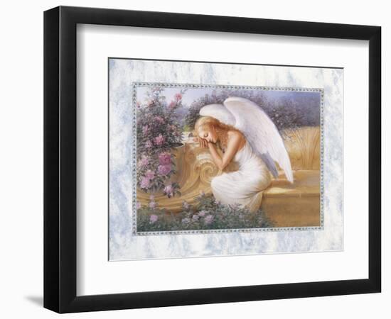 Angel at Rest-Edward Tadiello-Framed Art Print