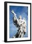 Angel Carrying a Cross, from the Ponte St Angelo, Rome, Italy, 1669-Gian Lorenzo Bernini-Framed Photographic Print