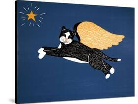 Angel Cat-Stephen Huneck-Stretched Canvas