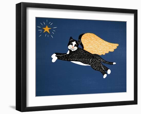 Angel Cat-Stephen Huneck-Framed Giclee Print