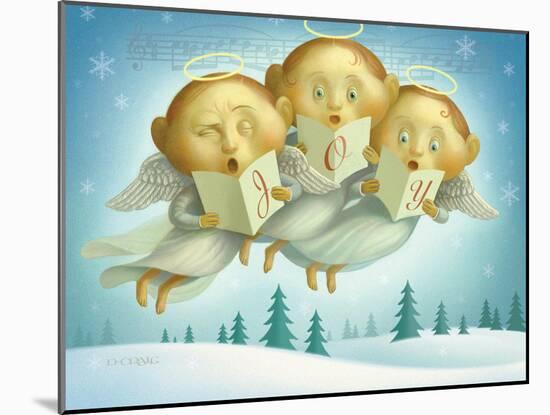 Angel Choir-Dan Craig-Mounted Giclee Print