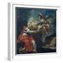 Angel Comforts Hagar in Desert-Francesco Mosso-Framed Giclee Print