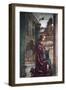 Angel, Detail from the Annunciation, 1469-null-Framed Giclee Print