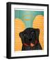 Angel Dog Black-Stephen Huneck-Framed Giclee Print