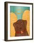 Angel Dog Choc-Stephen Huneck-Framed Giclee Print