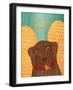 Angel Dog Choc-Stephen Huneck-Framed Giclee Print