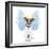 Angel Dog Feather Wings Aura Nimbus-Javier Brosch-Framed Photographic Print