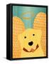 Angel Dog Yellow-Stephen Huneck-Framed Stretched Canvas