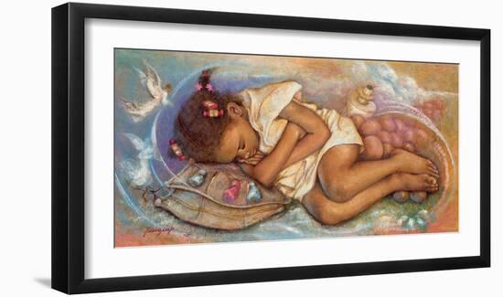 Angel Dream-Essud Fungcap-Framed Art Print