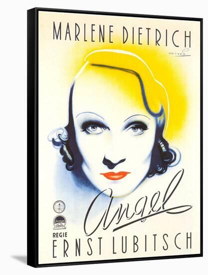 Angel, Dutch Movie Poster, 1937-null-Framed Stretched Canvas