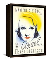 Angel, Dutch Movie Poster, 1937-null-Framed Stretched Canvas