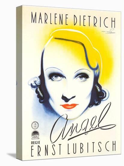 Angel, Dutch Movie Poster, 1937-null-Stretched Canvas