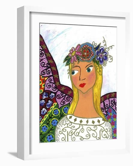 Angel Ellen-Debra Denise Purcell-Framed Giclee Print