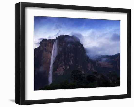 Angel Falls at Dawn, Canaima National Park, Guayana Highlands, Venezuela-Jane Sweeney-Framed Photographic Print