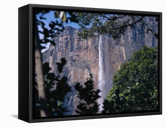 Angel Falls, Canaima National Park, Venezuela, South America-Charles Bowman-Framed Stretched Canvas