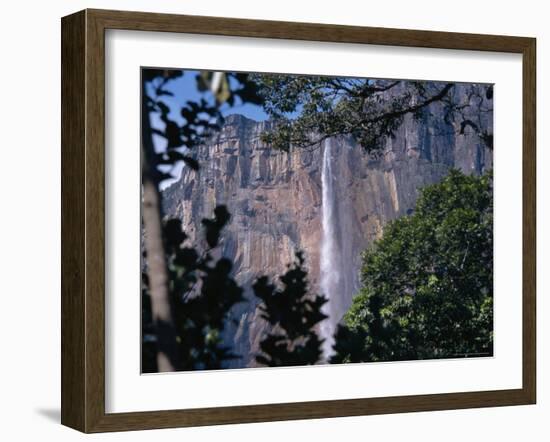 Angel Falls, Canaima National Park, Venezuela, South America-Charles Bowman-Framed Photographic Print