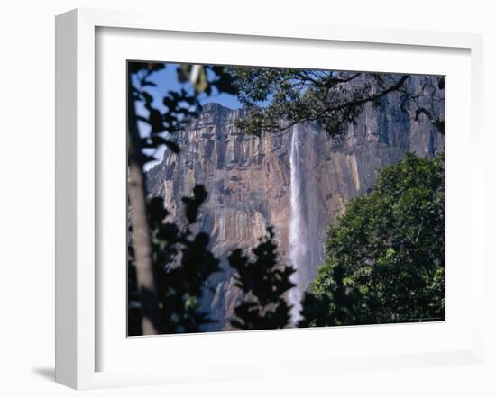 Angel Falls, Canaima National Park, Venezuela, South America-Charles Bowman-Framed Photographic Print