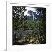 Angel Falls Orinoco Basin Canaima National Park Venezuela-null-Framed Photographic Print