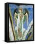 Angel Figure, Fresco, Crypt of Monte Maria Abbey, Near Mals-null-Framed Stretched Canvas
