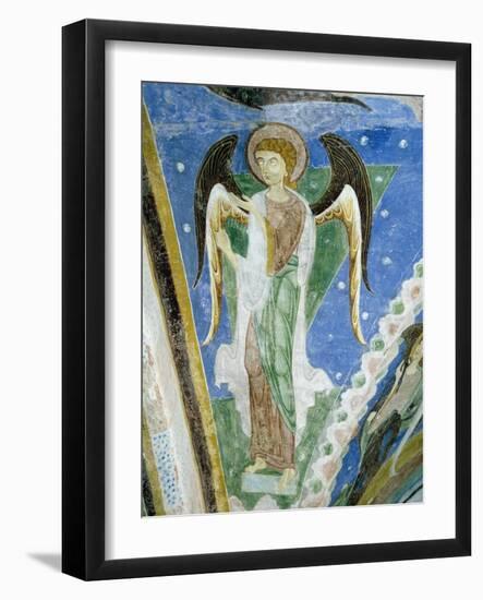 Angel Figure, Fresco, Crypt of Monte Maria Abbey, Near Mals-null-Framed Giclee Print