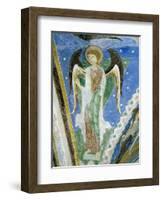 Angel Figure, Fresco, Crypt of Monte Maria Abbey, Near Mals-null-Framed Giclee Print