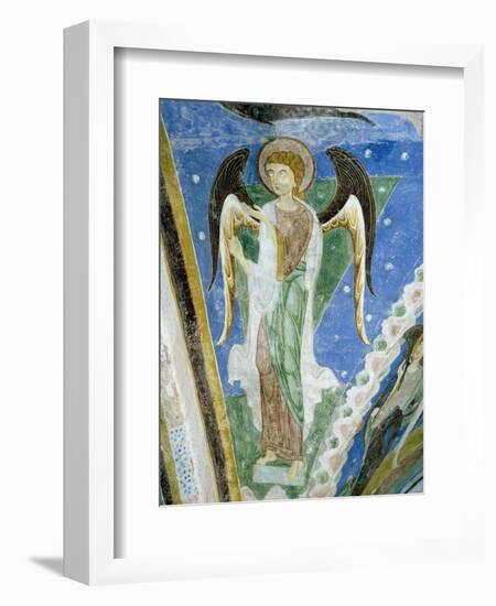 Angel Figure, Fresco, Crypt of Monte Maria Abbey, Near Mals-null-Framed Giclee Print