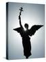 Angel Figure Independence Monument, Tallinn, Estonia-Christian Kober-Stretched Canvas