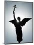 Angel Figure Independence Monument, Tallinn, Estonia-Christian Kober-Mounted Photographic Print