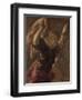 Angel from the Annunciation to the Virgin, 1560-85-Jacopo Robusti Tintoretto-Framed Premium Giclee Print