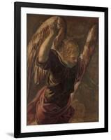 Angel from the Annunciation to the Virgin, 1560-85-Jacopo Robusti Tintoretto-Framed Giclee Print