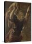 Angel from the Annunciation to the Virgin-Jacopo Tintoretto-Stretched Canvas