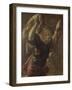 Angel from the Annunciation to the Virgin-Jacopo Tintoretto-Framed Art Print