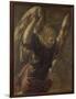 Angel from the Annunciation to the Virgin-Jacopo Tintoretto-Framed Art Print