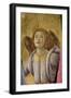 Angel, from the "Coronation of the Virgin," circa 1488-90 (Detail)-Sandro Botticelli-Framed Premium Giclee Print