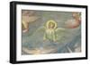 Angel, from the Lamentation, C.1305 (Detail)-Giotto di Bondone-Framed Premium Giclee Print