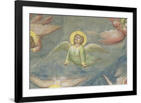 Angel, from the Lamentation, C.1305 (Detail)-Giotto di Bondone-Framed Giclee Print