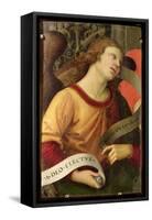 Angel, from the Polyptych of St. Nicolas of Tolentino, 1501-Raphael-Framed Stretched Canvas