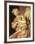 Angel from the Tabernacle in the Blessed Sacrament Chapel, 1674-Giovanni Lorenzo Bernini-Framed Giclee Print