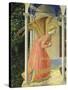 Angel Gabriel, from the Annunciation, 1430-35 Altarpiece-Fra Angelico-Stretched Canvas