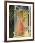 Angel Gabriel, from the Annunciation, 1430-35 Altarpiece-Fra Angelico-Framed Giclee Print