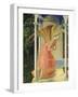 Angel Gabriel, from the Annunciation, 1430-35 Altarpiece-Fra Angelico-Framed Giclee Print