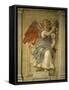Angel Gabriel of the Annunciation, Fresco, Library-Francesco De Rossi Salviati Cecchino-Framed Stretched Canvas