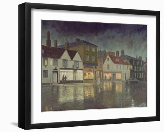 Angel Hill, Bury St. Edmunds, 1962-Leonard Campbell Taylor-Framed Giclee Print