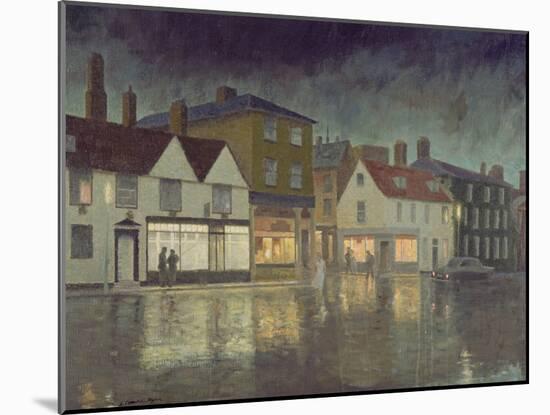 Angel Hill, Bury St. Edmunds, 1962-Leonard Campbell Taylor-Mounted Giclee Print