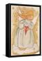 Angel Holding a Heart-Beverly Johnston-Framed Stretched Canvas