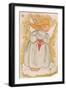 Angel Holding a Heart-Beverly Johnston-Framed Giclee Print