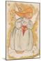 Angel Holding a Heart-Beverly Johnston-Mounted Giclee Print