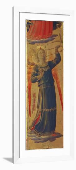 Angel Holding a Trumpet, Detail from the Linaivoli Triptych, 1433-Fra Angelico-Framed Giclee Print