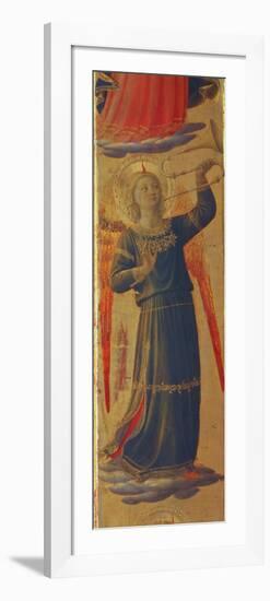 Angel Holding a Trumpet, Detail from the Linaivoli Triptych, 1433-Fra Angelico-Framed Giclee Print